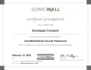 Certified Sonicwall Network Security Professional